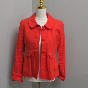 J. Crew Vintage Women's Orange Blazer